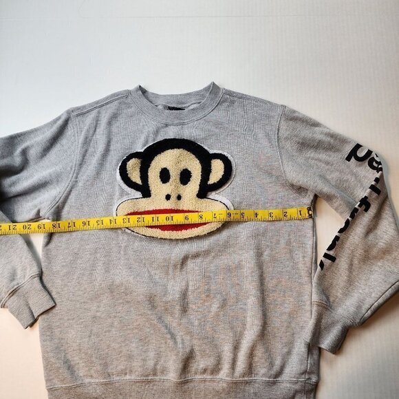 Paul Frank sweatshirt size S juniors gray Monkey Julius - Picture 5 of 10